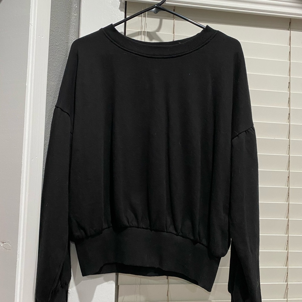 Black Crew neck sweater